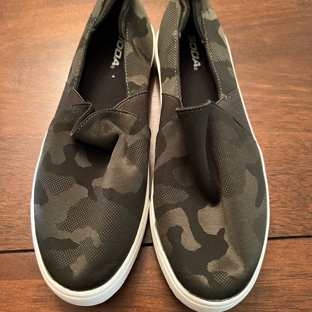 Camo Soda Shoes